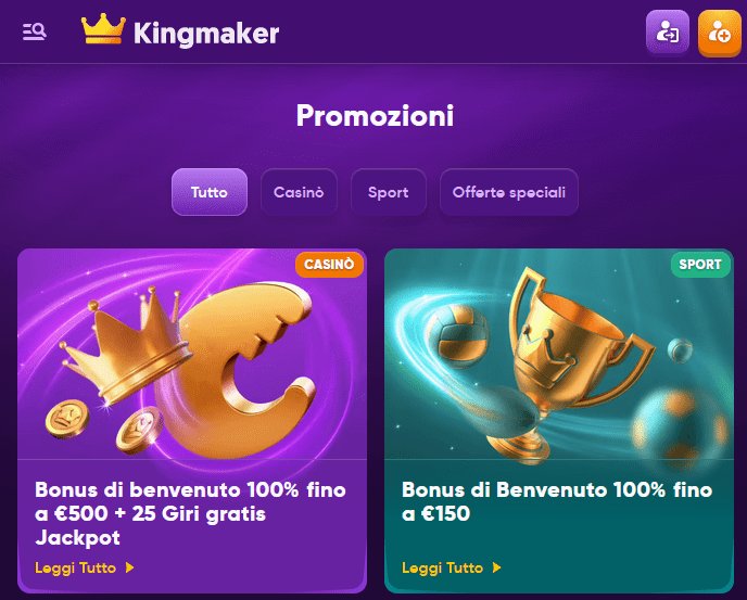 Scopri kingmaker online casino Scopri kingmaker online casino